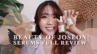 Review: Beauty Of Joseon Calming, Repair, Glow Serums (Ingredients explained) | thatxxRin