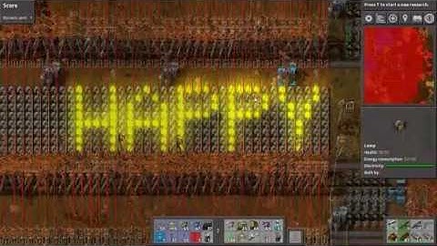 Scrolling Text Marquee in Factorio