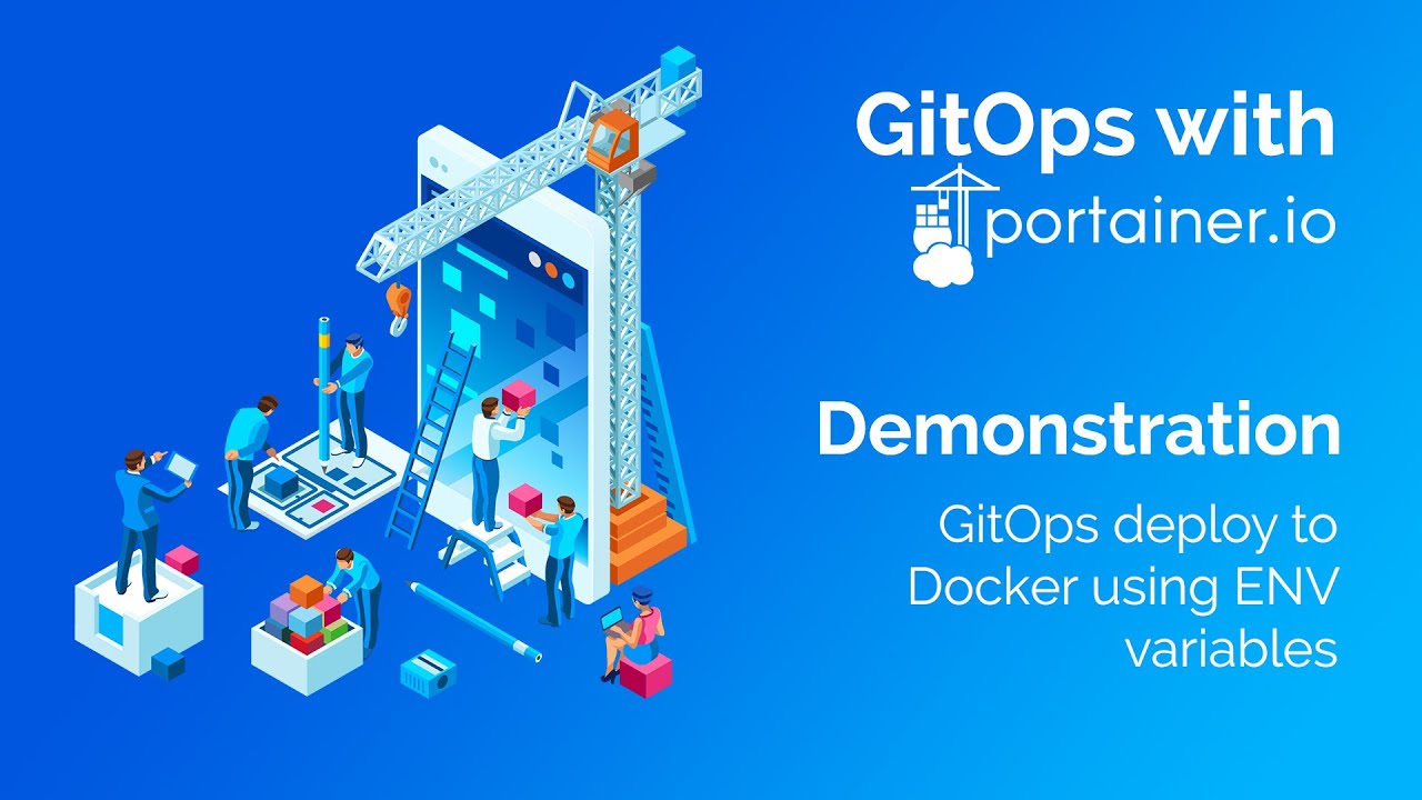 GitOps with Portainer - Deploy to Docker using ENV variables - YouTube