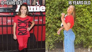 kenzie ziegler fashion evolution!! (10 yrs-16 yrs)