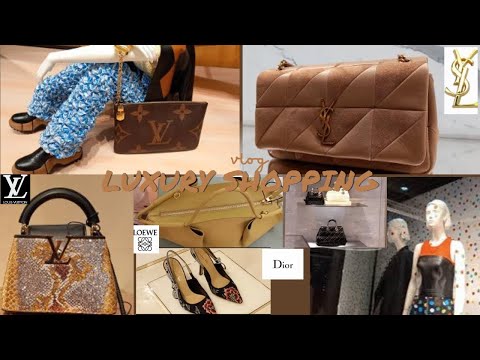Luxury Shopping in Harrods London: Dior, LV, YSL... Vlog
