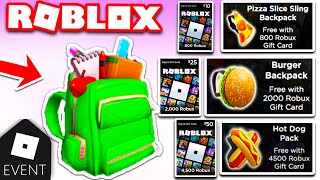 New Roblox Promocode Roblox Fully Loaded Backpack Amazon Robux Gift Card Free Items Youtube - roblox backpack amazon