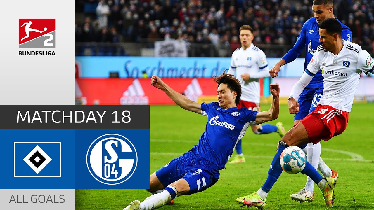 Strong Fight in Hamburg | Hamburger SV - FC Schalke 04 1-1 | All Goals | Matchday 18 –  Bundesliga 2