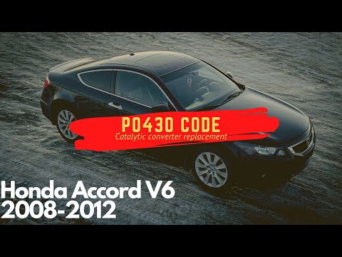 Honda Accord V6 2008-2012 | P0430 Catalytic Converter Replacement (Bank 2)