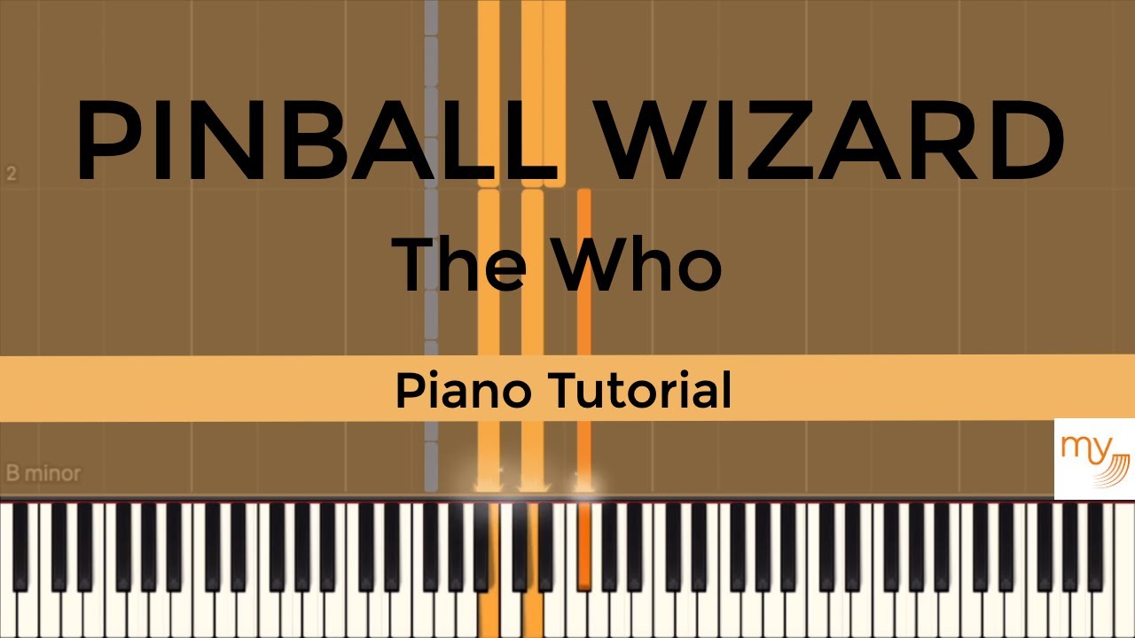 pinball wizard sheet music piano