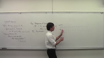 Math 101 092917 Limits of sequences: uniqueness, simple examples