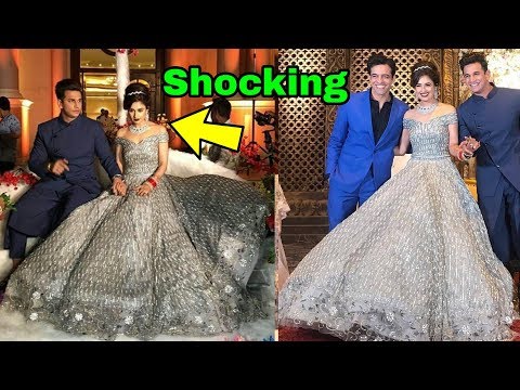 Yuvika Chaudhry wore 5 crore dress on her wedding reception |Most Expensive