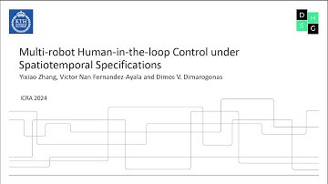 Multi-robot Human-in-the-loop Control under Spatiotemporal Specifications