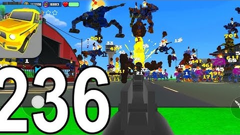 Gangs Wars: Pixel Shooter RP - Gameplay Walkthrough Part 236 - Destroy All Robots