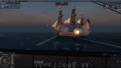 Naval Action gameplay: Implacable vs. L