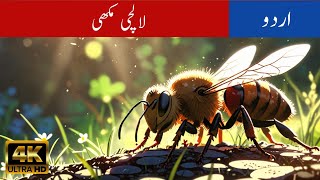 The greedy bee|لالچی مکھی | Moral stories for kids |Story in Urdu|@haniyasstorys7791