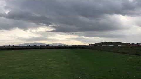 Seagull model spitfire 30cc first landing