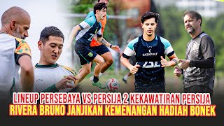 PERSEBAYA VS PERSIJA BONEK GIFT: EDUARDO'S SQUAD IS PRODUCTIVE, MAUROCIO SOUZA IS WORRIED ABOUT S...