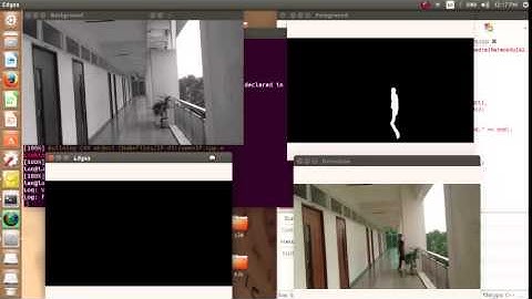 Motion Detection and Face Detection using OpenCV