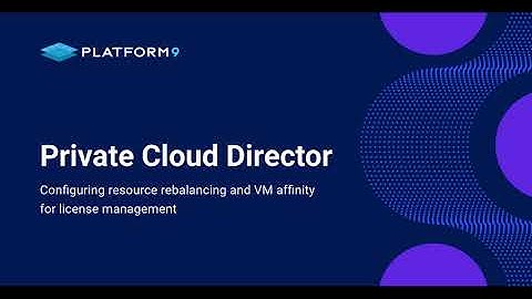 Cluster blueprints with Private Cloud Director