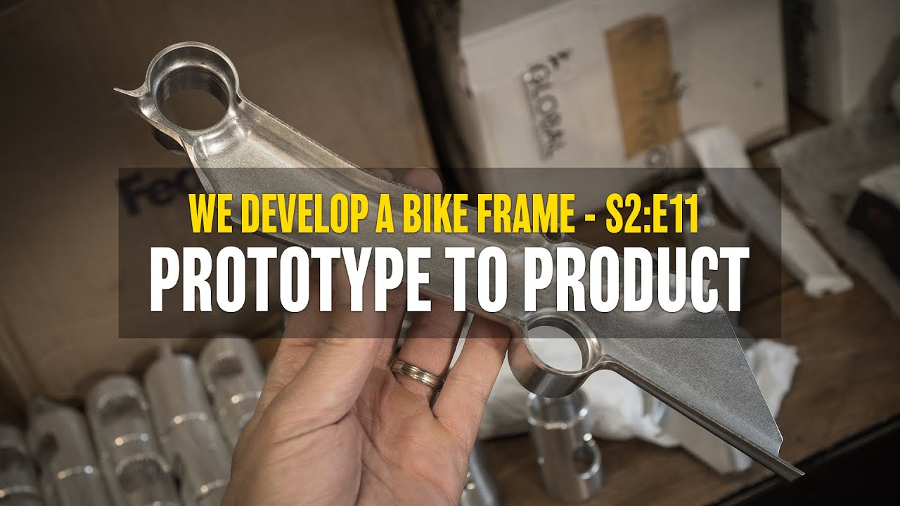 Neue CNC Teile für den Kavenz VHP16 Rahmen sind eingetroffen.