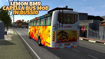Lemon Bmr Capella Bus Mod In Bus Simulator Indonesia - Bussid Bus Mod - Bussid Car Mod - Bussid