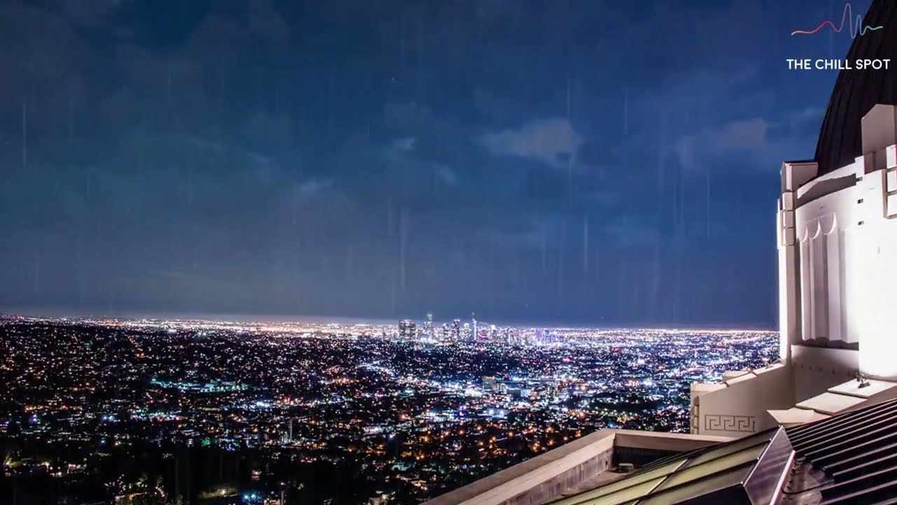 🌌 Los Angeles City Lights from Griffith Observatory | Stunning Night View [4K]