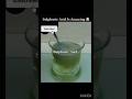 😱Sulphuric Acid Is Amazing 😱 | The Most Powerful Acid Experiment!#science #technology #viral #shorts