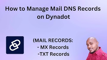 How to Manage Mail DNS records on Dynadot, MX, TXT
