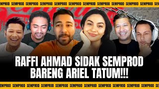 SEMPROD: GADING & UUS SALTING KEDATANGAN ARIEL TATUM !! ANDHIKA & BORIS SHOCK DISIDAK RAFFI AHMAD !!