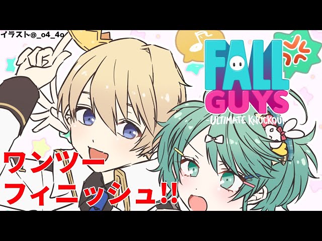 【FALLGUYS】鏡騎士で合計？回優勝するまで寝ない!!【岸堂天真/ホロスターズ】のサムネイル