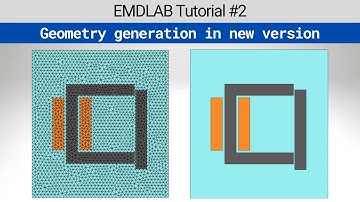 Tutorial 2: geometry generation in new version, emdlab-2025-v1