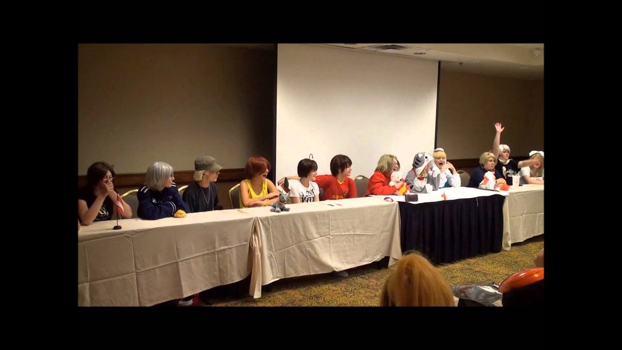 Hetalia PJ Panel Part 1 Aki Con 2012 YouTube