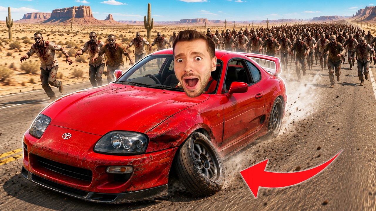 Encontrei um CARRO para FUGIR DE ZUMBI - Nightmare Drive