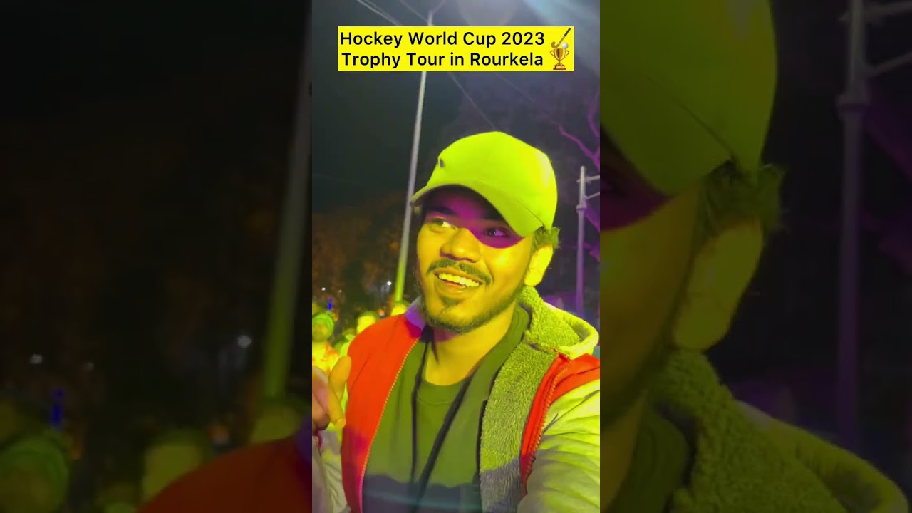 Rourkela Hockey World Cup Trophy Tour 🏆🏑 