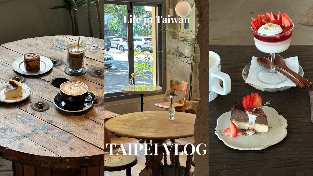 Taipei Vlog｜台北美食合輯探訪8家台北咖啡廳、3家台北火鍋店、2家拉麵店