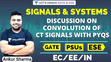 Discussion on Convolution of CT Signals with PYQs | GATE/ESE 2021 I Signals & Systems by Ankur Sir