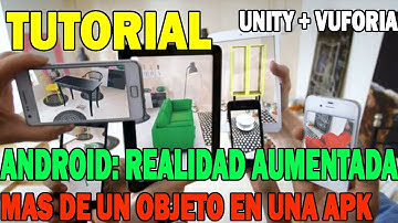 Tutorial AR | Varios Objetos y Marcadores en una sola App | Android | Unity + Vuforia