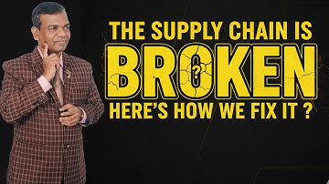The Supply Chain is Broken: Here is how We Fix It