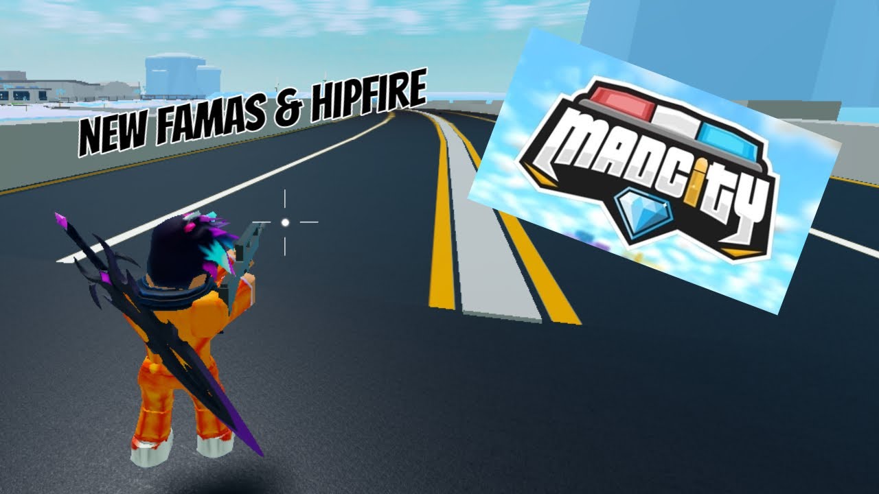New Famas Gun And Hipfire System In Roblox Mad City Youtube