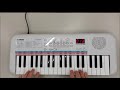 ③ＹＡＭＡＨＡ　ＰＳＳ-Ｅ３０　簡単キーボードを弾いてみました③