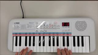 ③ＹＡＭＡＨＡ　ＰＳＳ-Ｅ３０　簡単キーボードを弾いてみました③