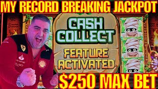 $250 Spin & RECORD BREAKING JACKPOT On Mo Mummy Slot