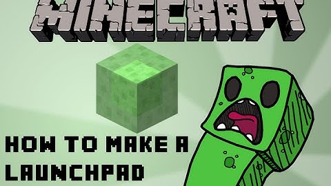 Tutorial: How to make a Launchpad using a Slime Block! - Minecraft 1.8 (Vanilla)