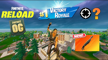 OG Fortnite Reload | High Kill Solo vs Squads Gameplay | Keyboard & Mouse