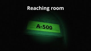 Reaching room A-500 | Rooms & Doors (old version)