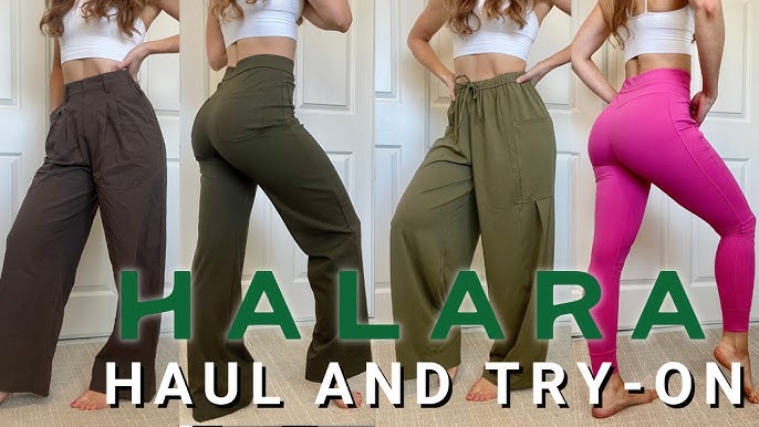 Halara Joggers Haul and Review 