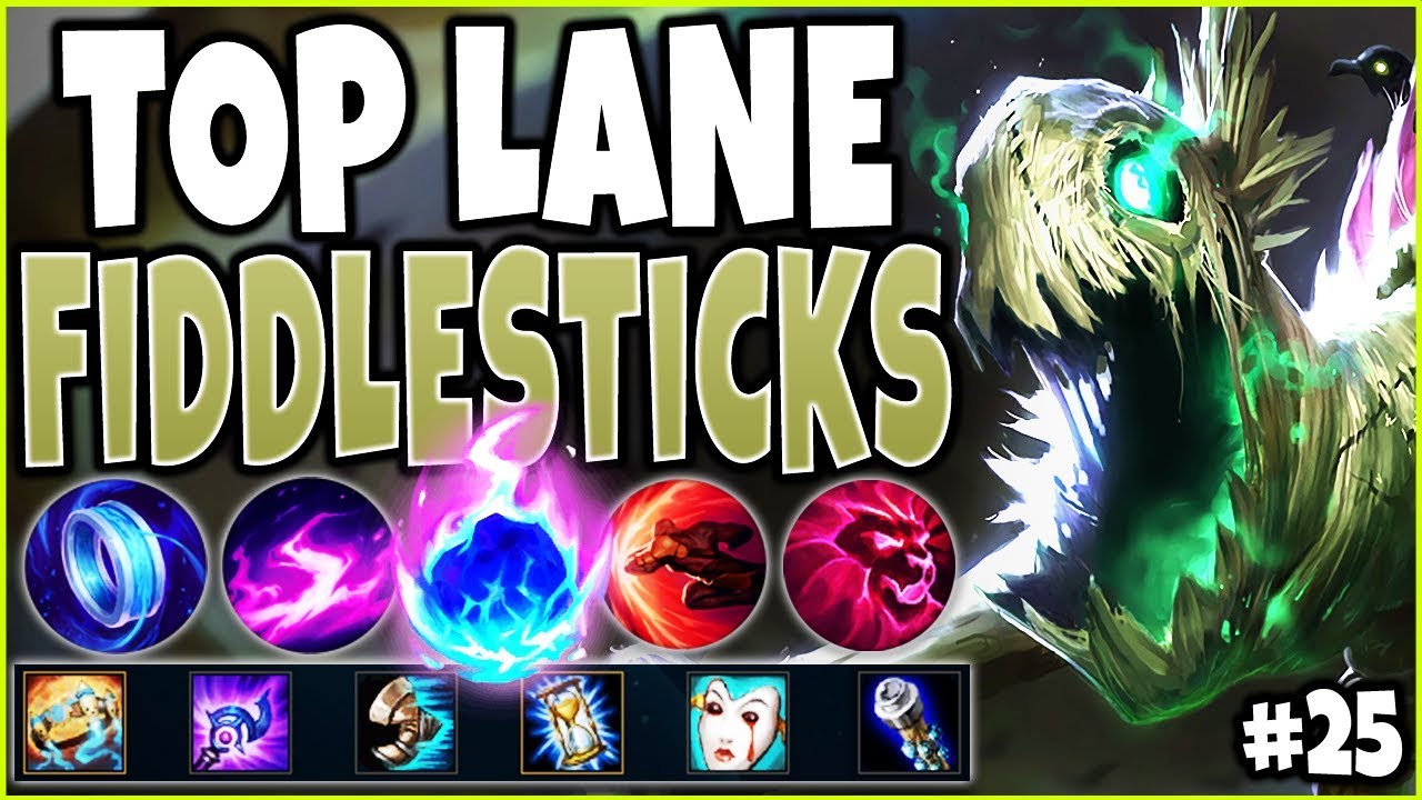 Meta Top Lane fiddlesticks Season 10 Build Guide #25! Top fiddlesticks s10 Gameplay - YouTube