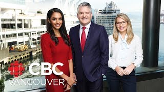 WATCH LIVE: CBC Vancouver News at 6 for July 25 — Canada-Wide Manhunt, Border Politics, Heat Wave