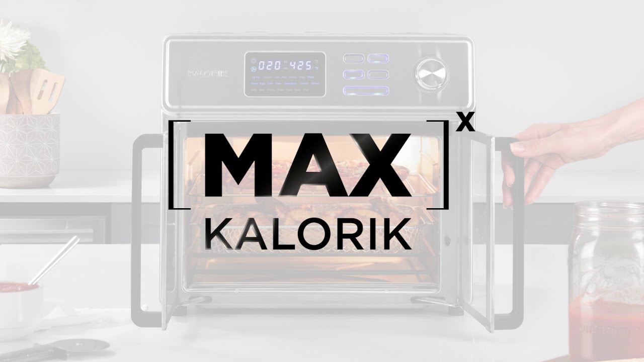 Horno Eléctrico y Freidora de Aire Max Kalorik 24.5 Litros | Coppel
