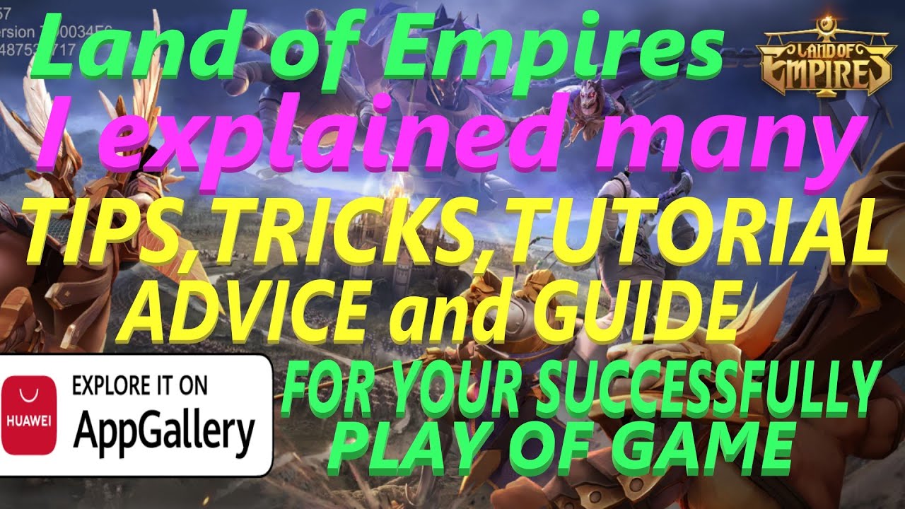 Land of Empires Many Tips,Tricks,Advice,Tutorial with Guide YouTube