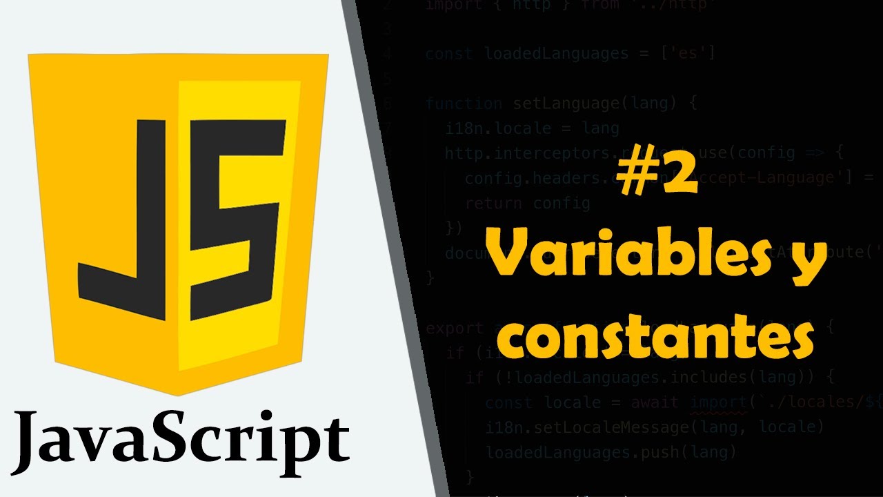 Curso de JavaScript: #2 Variables🐱👓 y constantes🐱👤 - YouTube