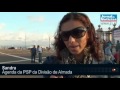 Polícias firmes no Terreiro do Paço