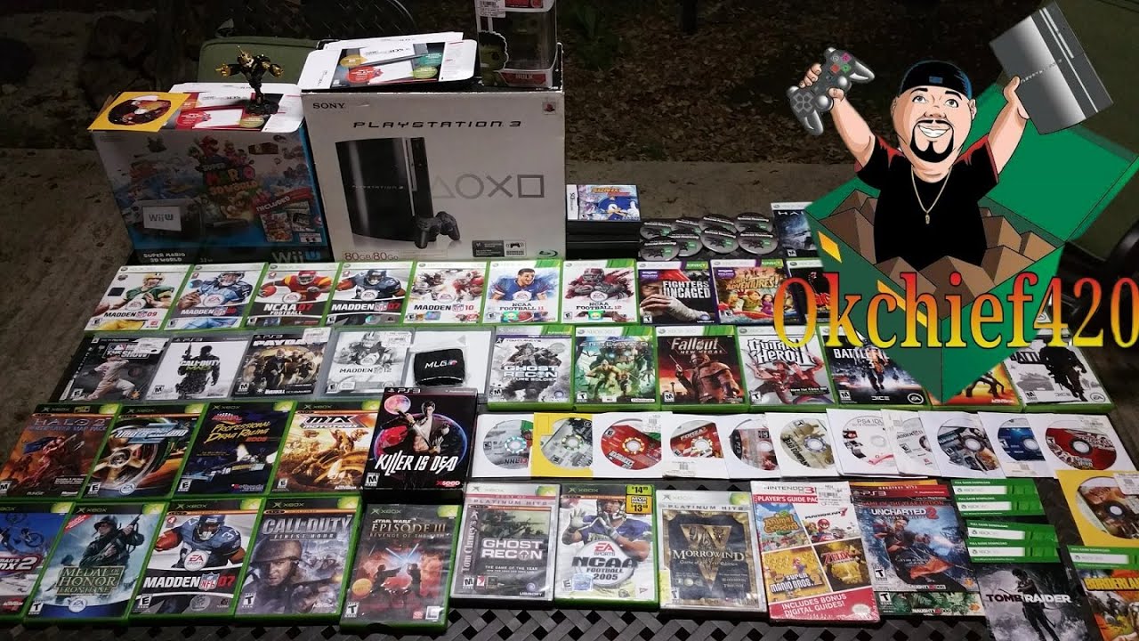 Okchief420 Gamestop Dumpster Diving EP. 58 Insane Game Haul