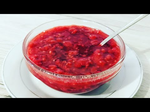 Vidéo: Comment Faire Une Compote De Cassis Avec Des Framboises, Du Citron Et Des Herbes